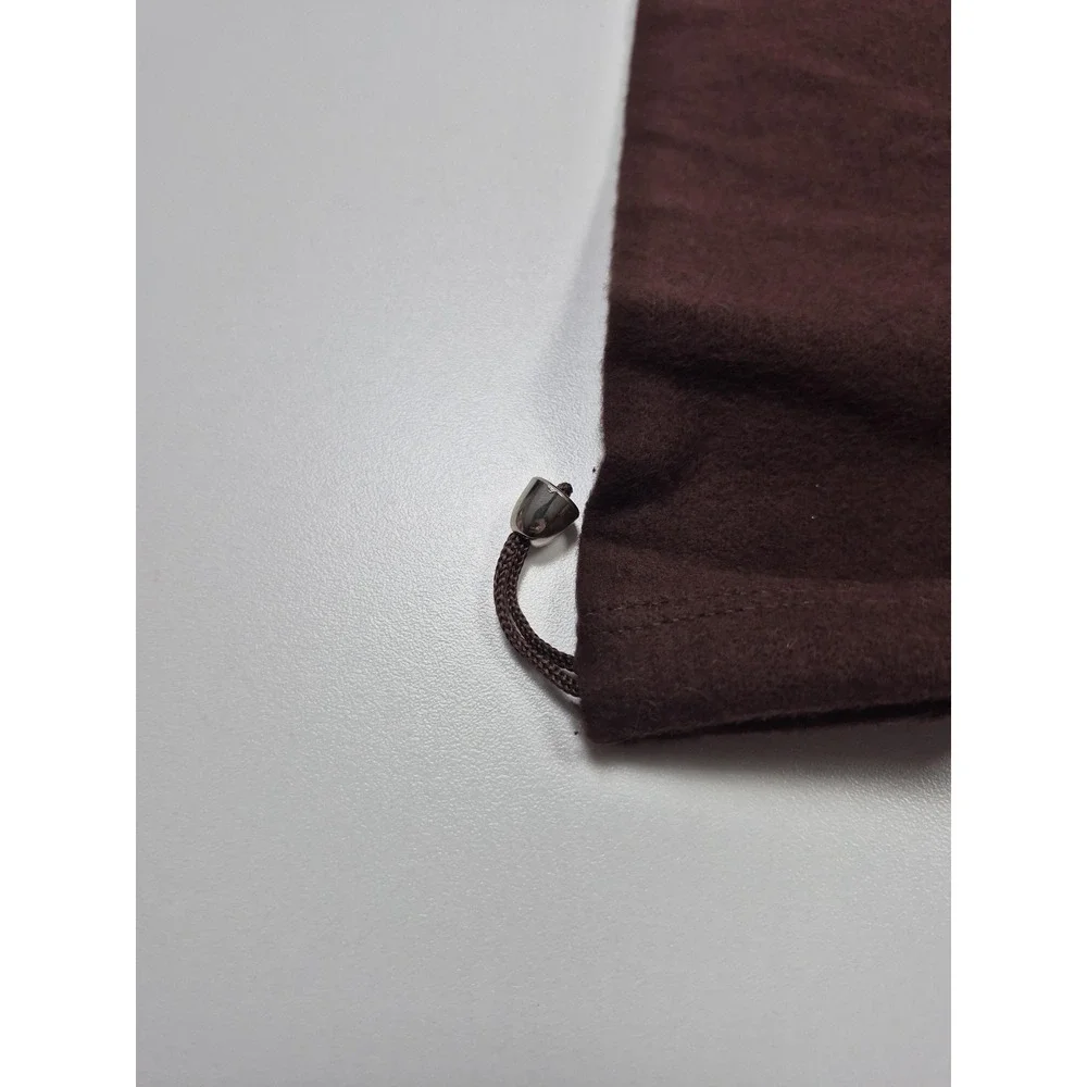 Johnston & Murphy Dust Bag Men's Brown Drawstring Shoe Dust 2 Pieces Italy